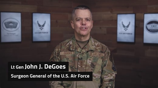 Air Force Standards Update - Shaving Waivers (Lieutenant General John DeGoes, Air Force Surgeon General)