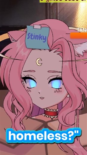 mooni on Instagram: "Vtuber is not homeless but chat keeps saying it is 😭 #anime #catgirl #funny #cute #vtuberclips"