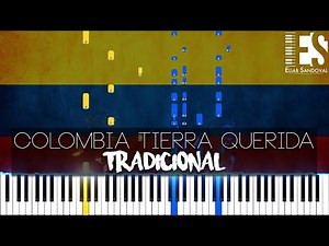 Colombia Tierra Querida (Piano Tutorial) | Eliab Sandoval