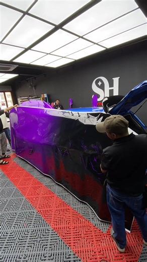 Marble Gradient Sticker Design for Car Wraps