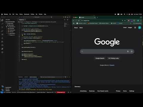 Blazor + VS Code on MacBook Pro