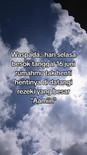 Waspada! Selasa 16 Juni Rumahmu Dihujani Rezeki Besar