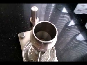ISO 60 Apparent Density Bulk Density Tester Pastics and Molding Materials