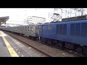 【2013/09/05】川越車両センター205系6ドア車（サハ204）配給輸送 八王子発車