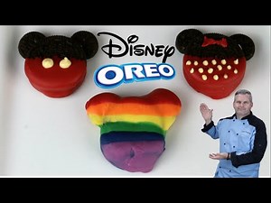 Disney Oreo Cookies | Mickey Mouse Oreo Cookies & Rainbow Mickey