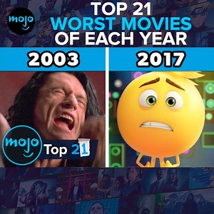 8.6M views · 43K reactions | Here are the single worst movies from every year since 2000!  | WatchMojo | Facebook