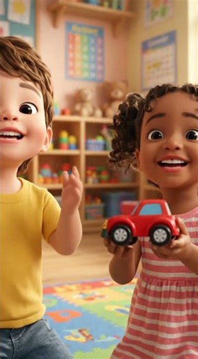 Be Kind Kids Song 🌈 | Learn to Share & Help Friends | Kids Nursery Rhyme