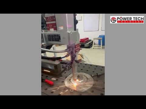 Fanuc Robotic Impeller Laser Welding – High Precision Industrial Automation by Powertech Engineers