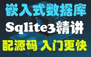 【嵌入式数据库快速入门|附源码课件】sqlite3精讲，看完这个就全懂啦