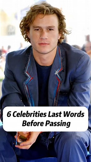 6 Celebrities Last Words Before Passing.....! #fy #fyp #fypシ゚ #fypシ゚viralシ #foryoupage #explorepage #OMG #discovery #interesting #usa #highlights #december #celebrity #famous #hollywood #dating #relationship #couple #last #words #before #passing #johnwayne #michaeljackson #heathledger #PaulWalker #JoeDiMaggio #stevejobs | Hollywood Insider