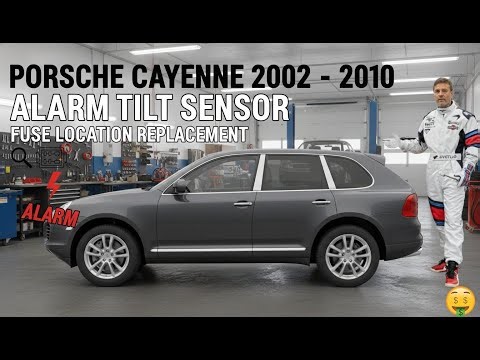 FIX PORSCHE CAYENNE ALARM FAULT! (2002-2010) - TILT SENSOR FUSE CHANGE