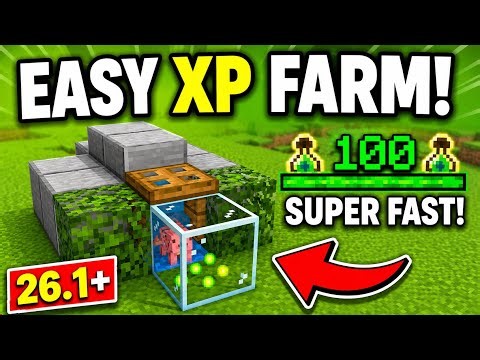 Fastest Beginner XP Farm in Minecraft Bedrock & Java 🔥