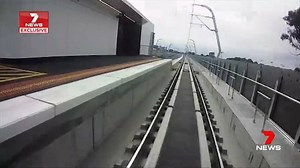 128K views · 589 reactions | Officials have slammed a teenage daredevil who's boasting he's the first to train surf on Melbourne's sky rail. www.7plus.com.au/news #7News | 7NEWS Melbourne | Facebook