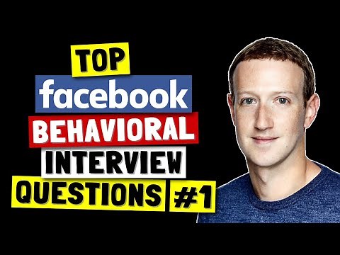 TOP FACEBOOK BEHAVIORAL INTERVIEW QUESTIONS (PART 1) | Facebook Jedi Interview Round