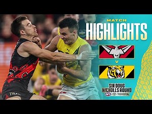 Essendon v Richmond Highlights | Round 11, 2025 | AFL