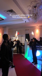 309K views · 6.4K reactions | 100 year old Grandma's entrance for her birthday | Vintage & Iconic African American Everything | Facebook