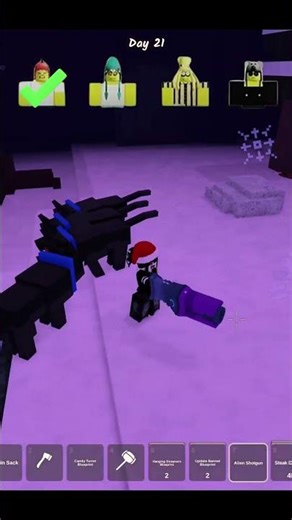 NEW Alien Shotgun save all kids😱 #99nightintheforest #roblox