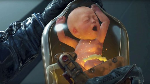 This Death Stranding PC Has Life-Size Bridge Baby Inside