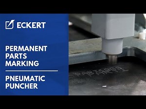 Pneumatic punch marking - sheets marking system