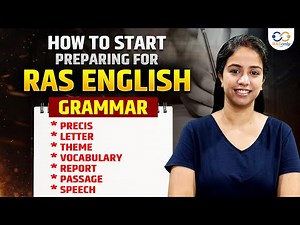 RAS Examination: How to Start Preparing For RAS ENGLISH | Manisha Ma'am
