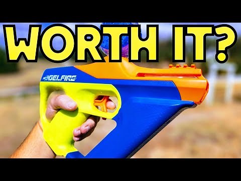 Nerf Pro Gelfire NIGHTFALL Uproar | GLOW Features! | Full Review