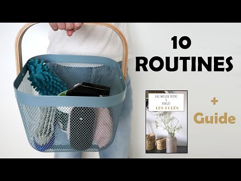 🍃 CLEAN & HEATLHY Home with 10 monthly ROUTINES