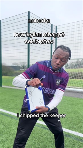 Kylian Mbappé's Unique Celebration Style