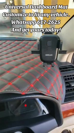Custom Dashboard Mats for Any Vehicle Style