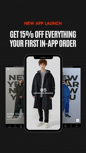The W Concept App is now available for download, featuring an entirely new, personalized, shopping experience. Use code: wapp15 for 15% off your first in-app order. | W Concept