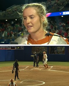 Bringing in the go-head run while the other team is trying to intentionally walk you 😮‍💨 Will Reese Atwood and Texas Softball win the program's first WCWS championship tonight? 📺 WCWS Game 2: 8 PM ET on ESPN/ESPN | SportsCenter