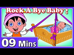 Rock A Bye Baby | Plus Lots More Nursery Rhymes | 9 Mins Mini Compilation For Kids from Magicbox
