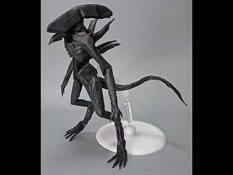 Origami - alien (tutorial)