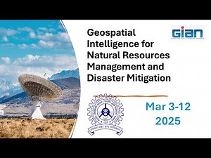 L01 Introduction to various geospatial technologies for Sustainable Development