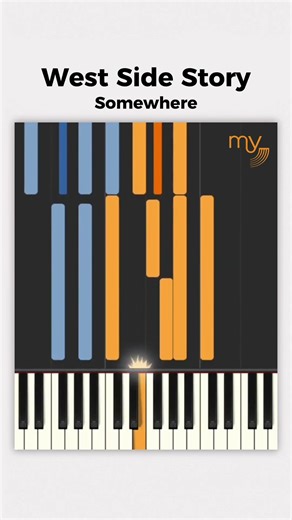 Somewhere - from West Side Story (Piano Tutorial)