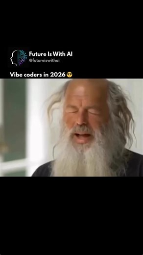 Future Is With AI | Artificial Intelligence | AI on Instagram: "Coding is becoming direction, not typing. By 2026, developers may spend less time writing syntax and more time steering AI systems. Copilots can already generate, test, and refactor code in seconds. You define the goal, set constraints, shape the architecture and the system fills in the implementation. Instead of writing every function, you review, correct, and guide. Technical depth still matters. You need to recognize quality, spo