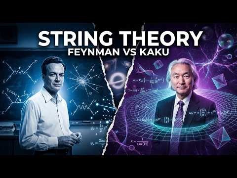 The String Theory Debate: Feynman vs Kaku | The Battle for the Future of Physics