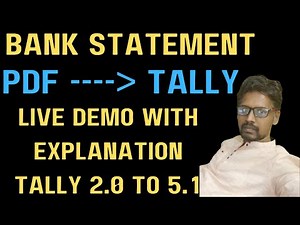 PDF to Tally Bank Statement Accounting entries in seconds | Repotic | Tally Prime | Accounting entry