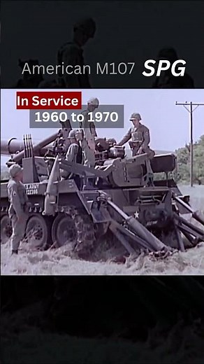 M107 Self-Propelled Gun – Long-Range Power of the 1960s