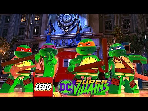 Teenage Mutant Ninja Turtles Gameplay in LEGO Video Game