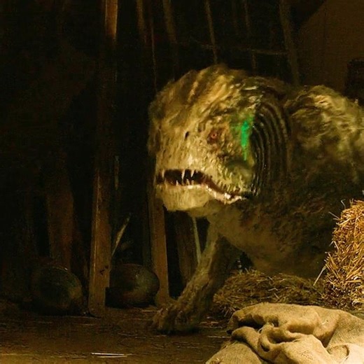 A man's gunshot helped the woman tame an alien dog.#edit #shorts #thepredator #viral #fantasy