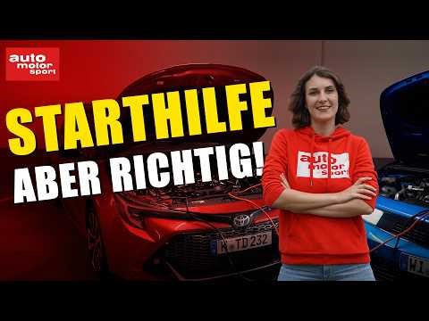 Fremdstarten leicht gemacht: So leistet ihr richtig Starthilfe!