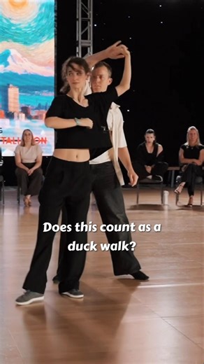 I tried 🥺🤷 #duckwalk #improv #westcoastswing