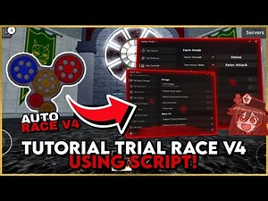 How to AUTO TRIAL RACE V4 Using SCRIPT?! - Blox Fruits Tutorial