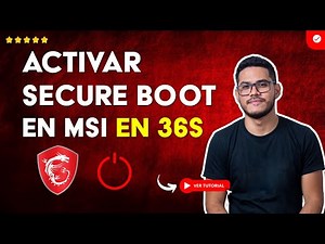 How to Enable Secure Boot on MSI to Install Windows 11 on 36GB
