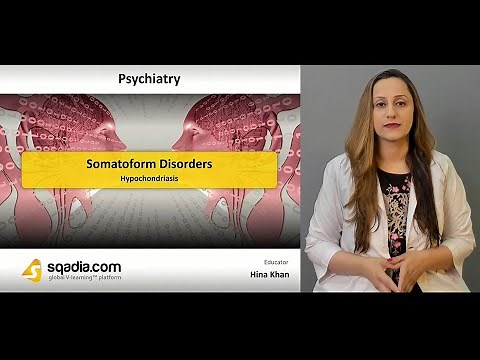 Somatoform Disorders | Hypochondriasis | Psychiatry Video Lectures | V-Learning