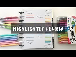 HIGHLIGHTER REVIEW | Sharpie S-note Creative Markers & more! | Creative Faith & Co.