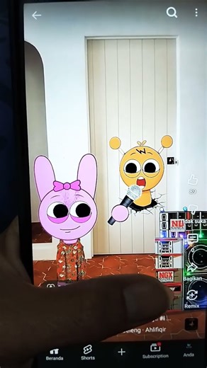 Pinki Oren simg together #short #sprunki