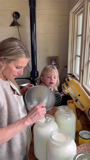 Fresh buttermilk pie with buttermilk crust! One of my favorite recipes to make from the Animal Farm Buttermilk Cookbook by Diane St. Claire 🌾💛 | Daniel Farm