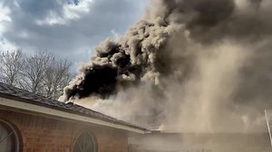 9.9K views · 141 reactions | Engine 2 crew completing vertical ventilation and getting off the roof. | Cy-Fair Fire Department | Facebook