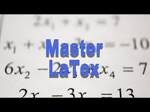 LaTeX: 一小时掌握排版神器 |Live 知识讲堂